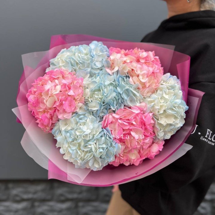 Букет гортензий "Тоника №2" в Сыктывкаре