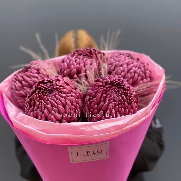 Хризантемы  Бигуди с стифой в Сыктывкаре