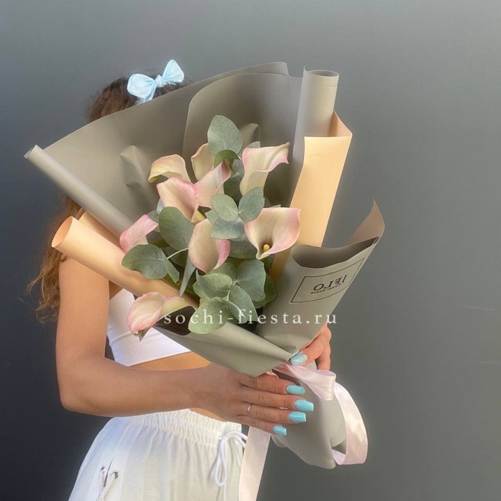 Букет калл №2 в Сыктывкаре