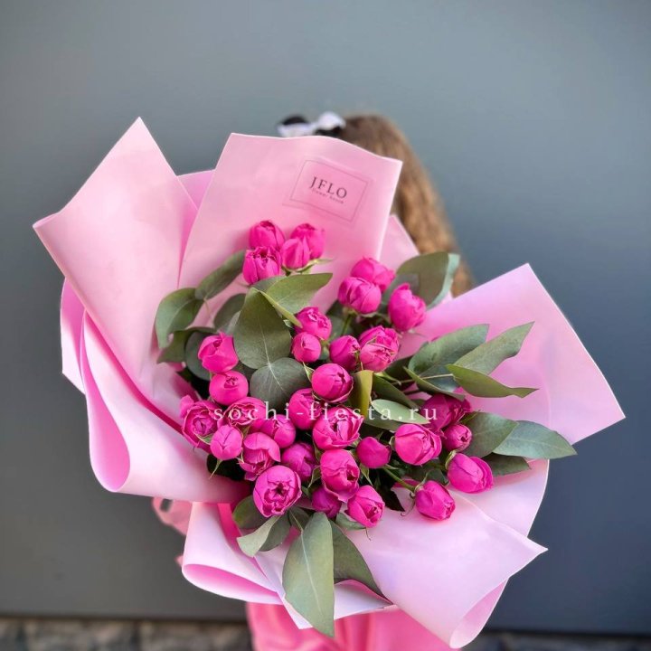 Пионовидные розы баблс в Сыктывкаре