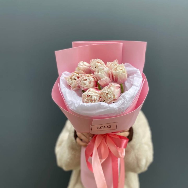 9 нежных тюльпанов в Сыктывкаре