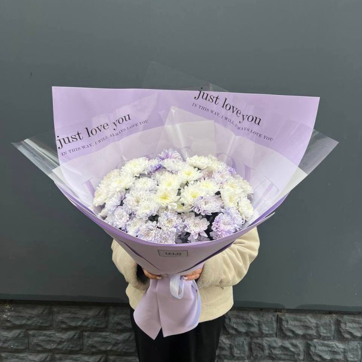 9 воздушных хризантем в Сыктывкаре