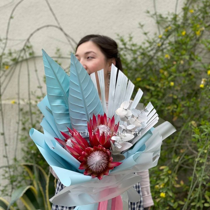 Букет из протеи "Клеопатра-2" в Сыктывкаре