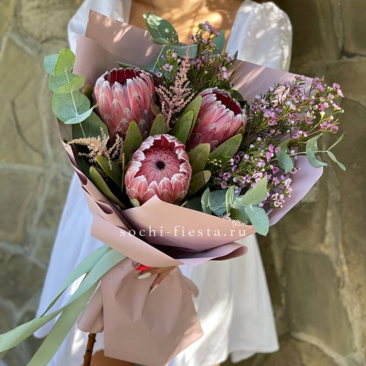 Букет из протеи "Клеопатра"  в Сыктывкаре