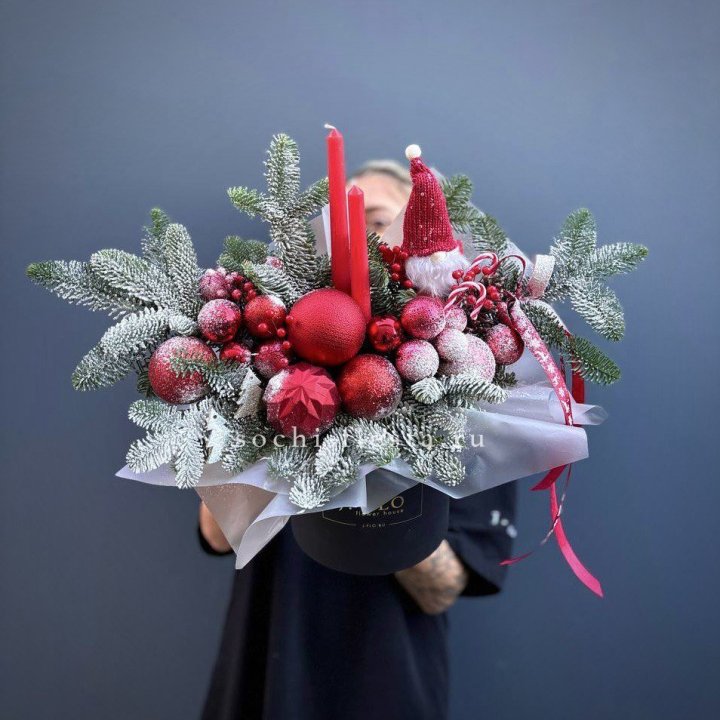 Композиция "Мери крисмас ред" в Сыктывкаре