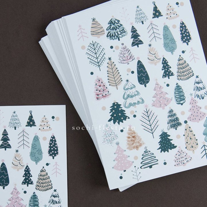 Открытка к букету "Елки" в Сыктывкаре