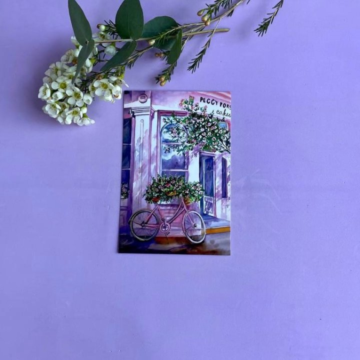 Открытка к букету "Розовый" в Сыктывкаре