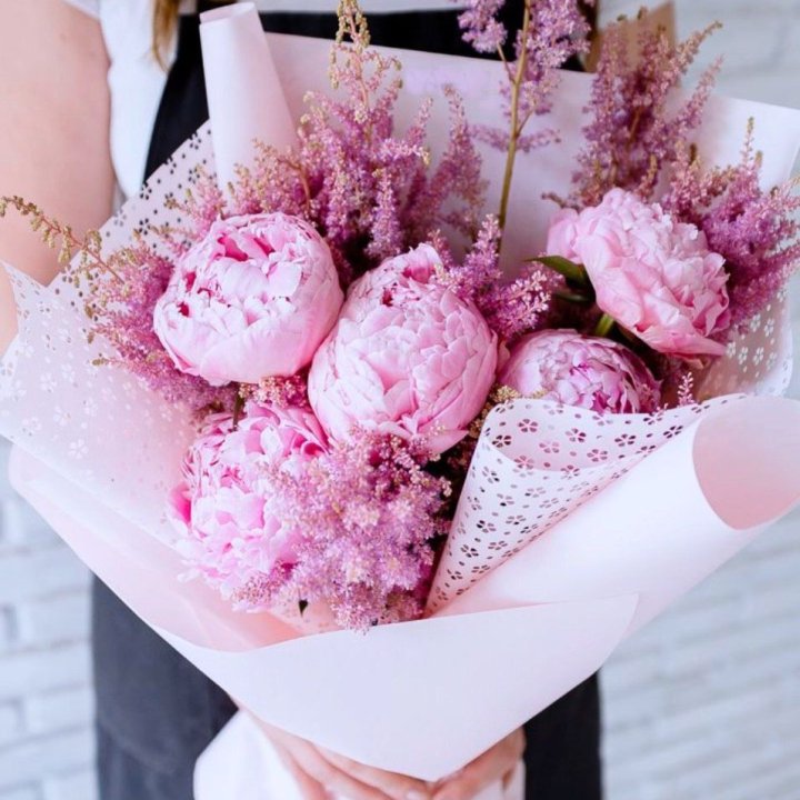Букет пионов "Мелиса" в Сыктывкаре