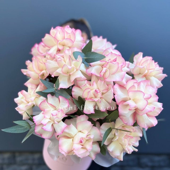 15 Французских роз Джумилия в боксе в Сыктывкаре