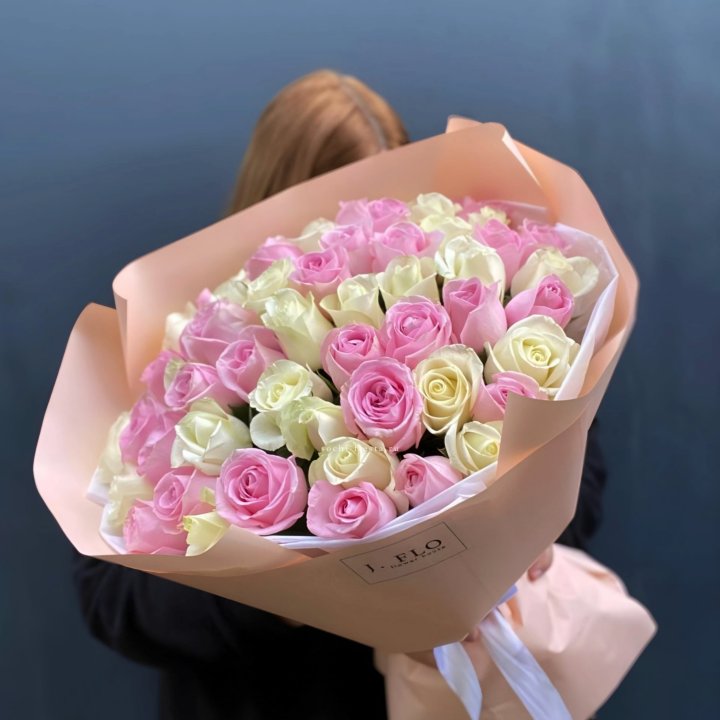 55 роз микс нежности в Сыктывкаре