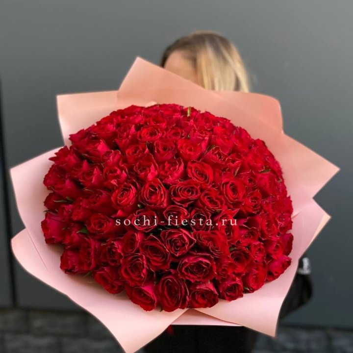 101 роза мадам ред в Сыктывкаре