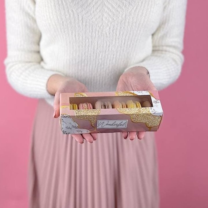 Коробка макаронс 5 шт. в Сыктывкаре