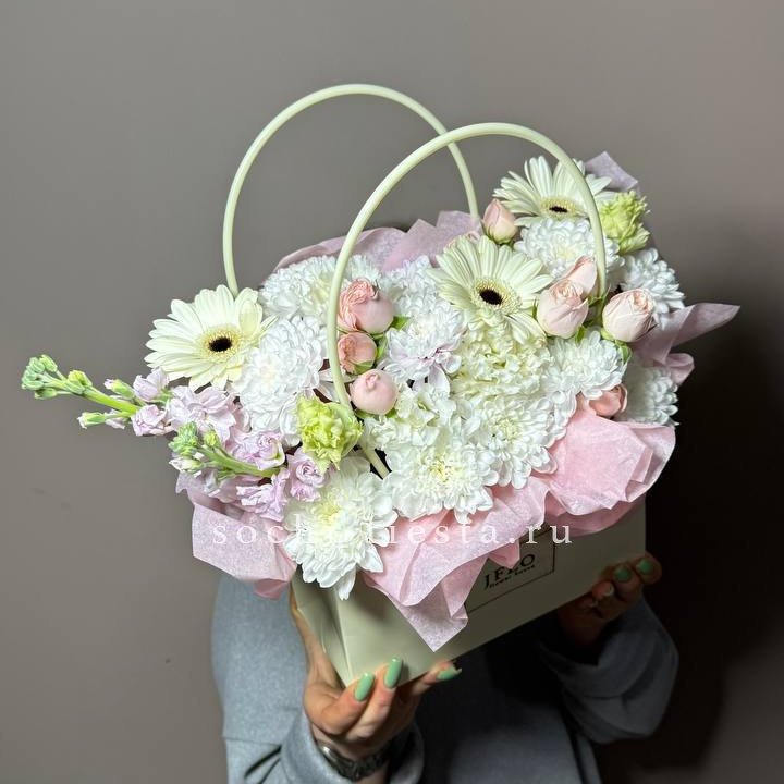 Сумочка "Белый рассвет" в Сыктывкаре