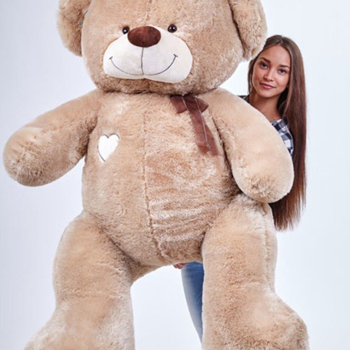 Бурый плюшевый мишка большой в Сыктывкаре