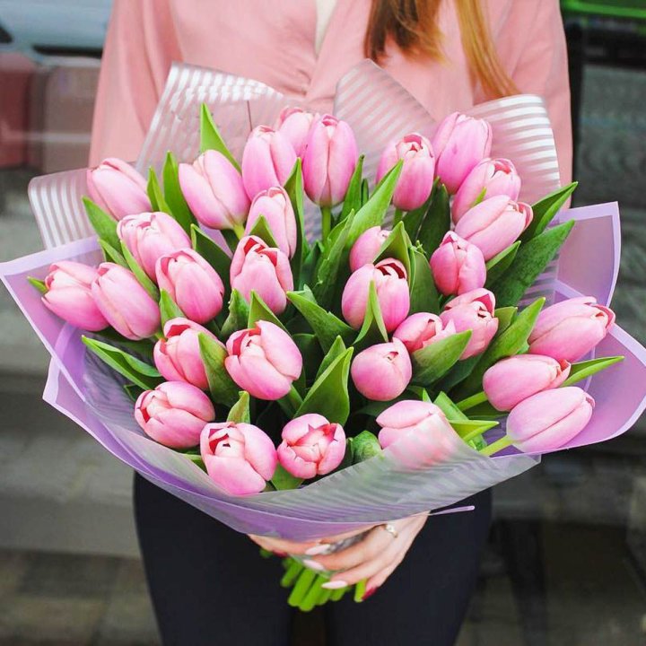 25 тюльпанов "Айс крем" в Сыктывкаре
