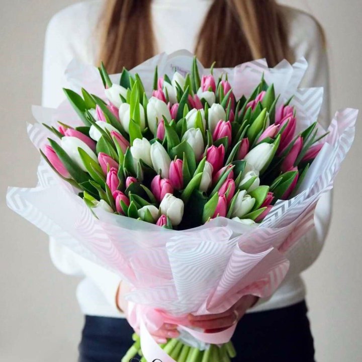 Букет тюльпанов "Лолита" в Сыктывкаре