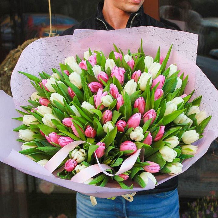 101 тюльпан микс в Сыктывкаре