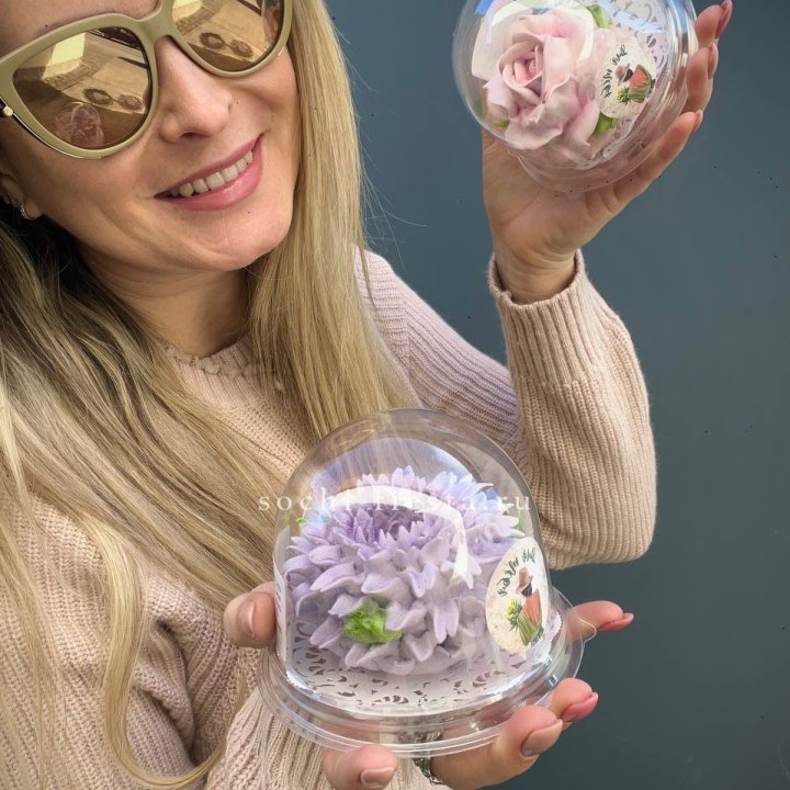 Зефир пион, роза (штучно) в Сыктывкаре